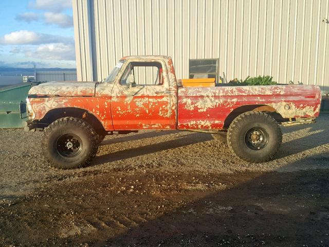 F26BPDE2172 - 1979 FORD PICKUP RED photo 9