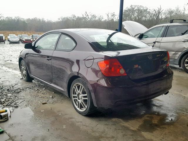JTKDE167780248277 - 2008 TOYOTA SCION TC 紫色 照片 3