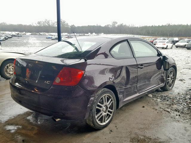 JTKDE167780248277 - 2008 TOYOTA SCION TC 紫色 照片 4