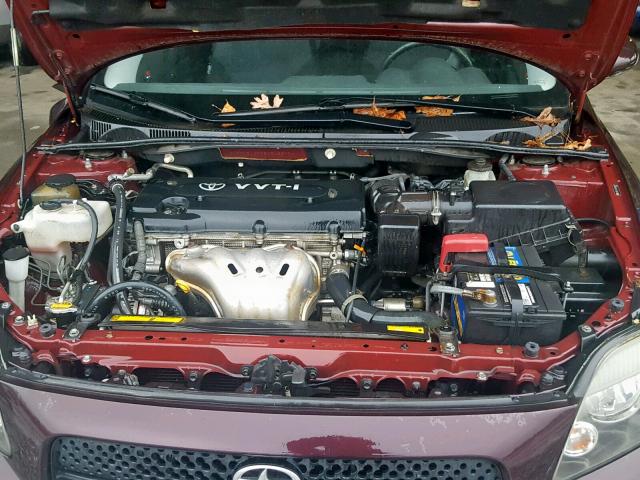 JTKDE167780248277 - 2008 TOYOTA SCION TC 紫色 照片 7