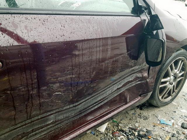 JTKDE167780248277 - 2008 TOYOTA SCION TC 紫色 照片 9