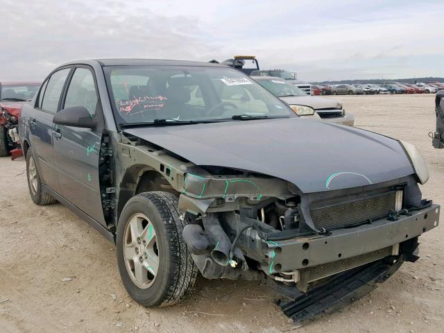 1G1ZT54895F290506 - 2005 CHEVROLET MALIBU LS ნაცრისფერი ფოტო 1