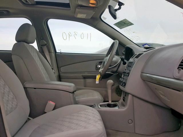 1G1ZT54895F290506 - 2005 CHEVROLET MALIBU LS ნაცრისფერი ფოტო 5