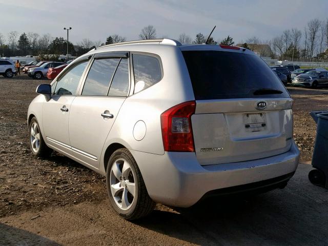 KNAFG526677117536 - 2007 KIA RONDO LX SILVER photo 3