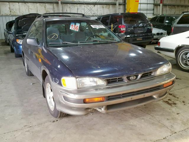 JF1GF4852TG810705 - 1996 SUBARU IMPREZA OU BLUE photo 1