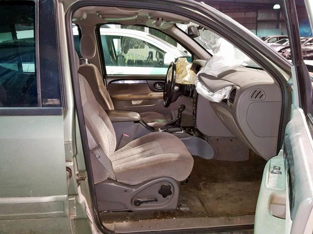 1GKET16S936171220 - 2003 GMC ENVOY XL GREEN photo 5