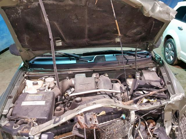 1GKET16S936171220 - 2003 GMC ENVOY XL GREEN photo 7