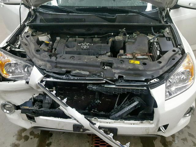 JTMBF31V995005331 - 2009 TOYOTA RAV4 LIMIT WHITE photo 7