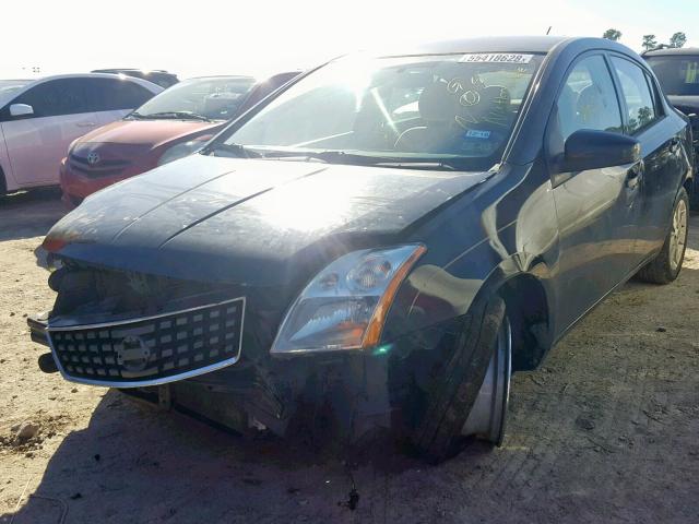 3N1AB61E88L702919 - 2008 NISSAN SENTRA 2.0 BLACK photo 2