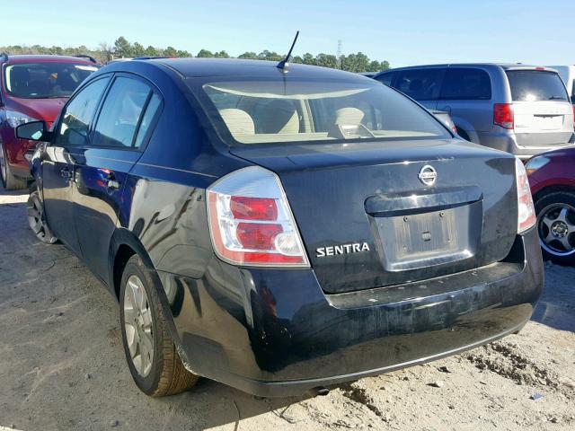 3N1AB61E88L702919 - 2008 NISSAN SENTRA 2.0 BLACK photo 3