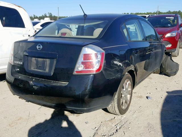 3N1AB61E88L702919 - 2008 NISSAN SENTRA 2.0 BLACK photo 4