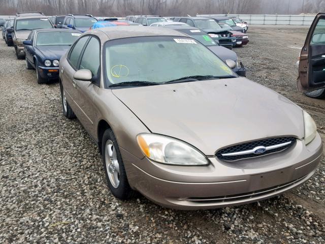 1FAFP55S72G129107 - 2002 FORD TAURUS SES TAN photo 1