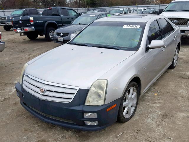 1G6DW677750191383 - 2005 CADILLAC STS SILVER photo 2