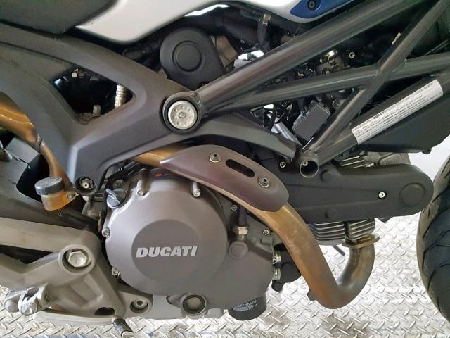 ZDM1RADN4BB046464 - 2011 DUCATI MONSTER 69 TWO TONE photo 7