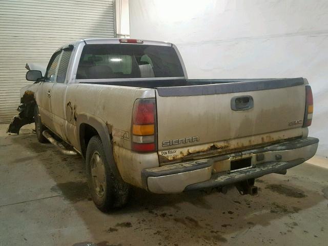 2GTEK19BX61140502 - 2006 GMC NEW SIERRA SILVER photo 3