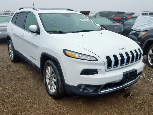 1C4PJMDS1GW300491 - 2016 JEEP CHEROKEE L WHITE photo 1