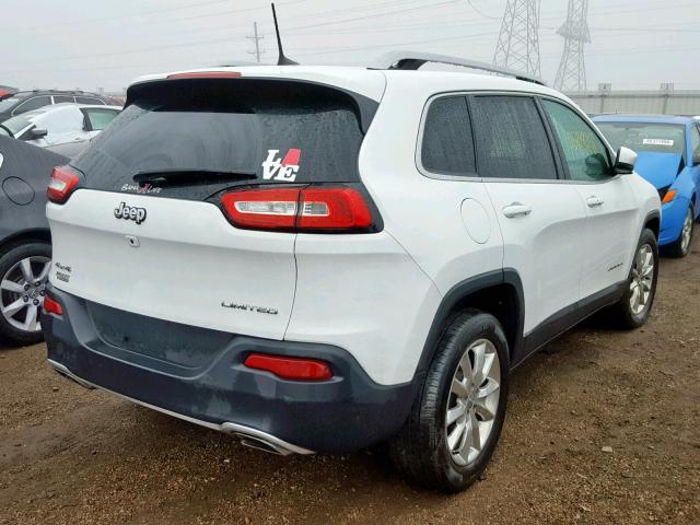 1C4PJMDS1GW300491 - 2016 JEEP CHEROKEE L WHITE photo 4