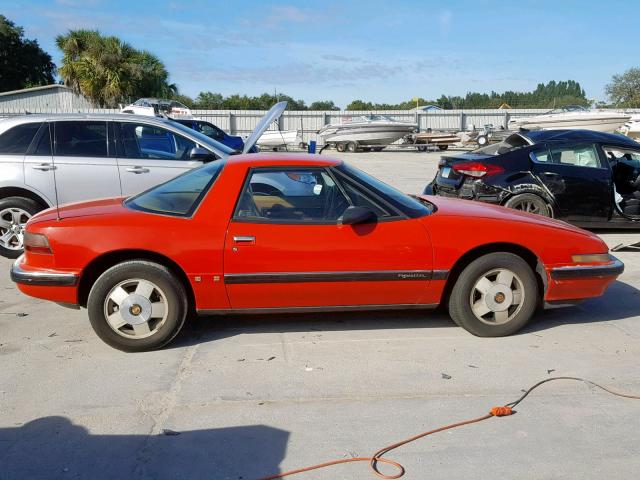 1G4EC11C2KB900073 - 1989 BUICK REATTA ORANGE photo 9