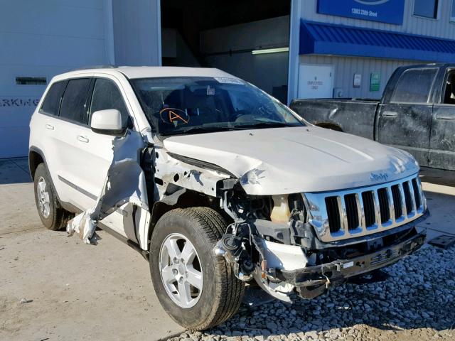 1J4RR4GG5BC509486 - 2011 JEEP GRAND CHER WHITE photo 1