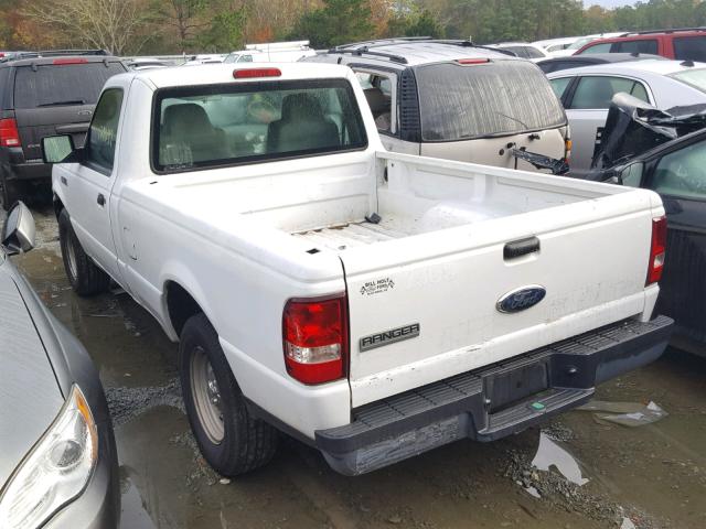 1FTYR10D66PA87730 - 2006 FORD RANGER WHITE photo 3