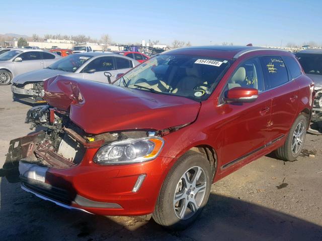 YV4902RC9F2599989 - 2015 VOLVO XC60 T6 RED photo 2