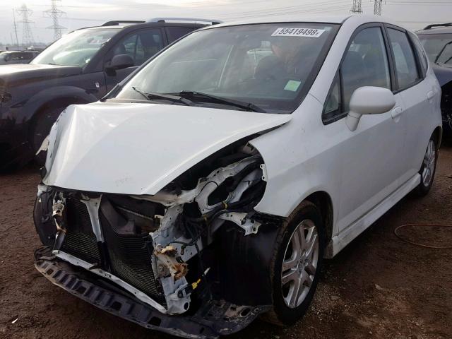 JHMGD38697S034240 - 2007 HONDA FIT S 白色 照片 2