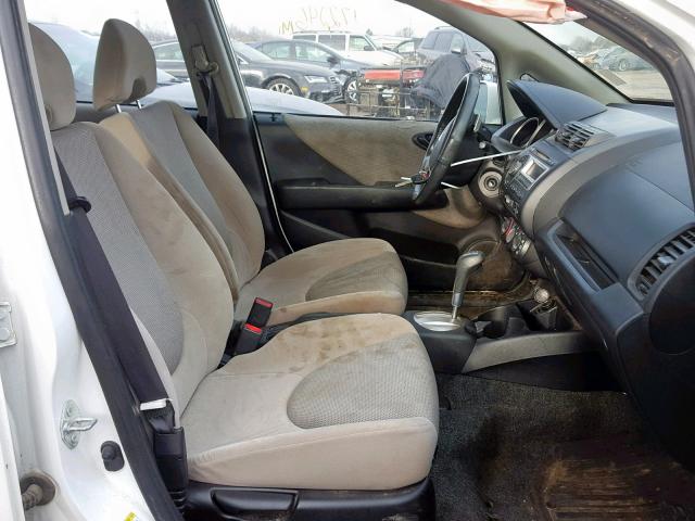JHMGD38697S034240 - 2007 HONDA FIT S 白色 照片 5