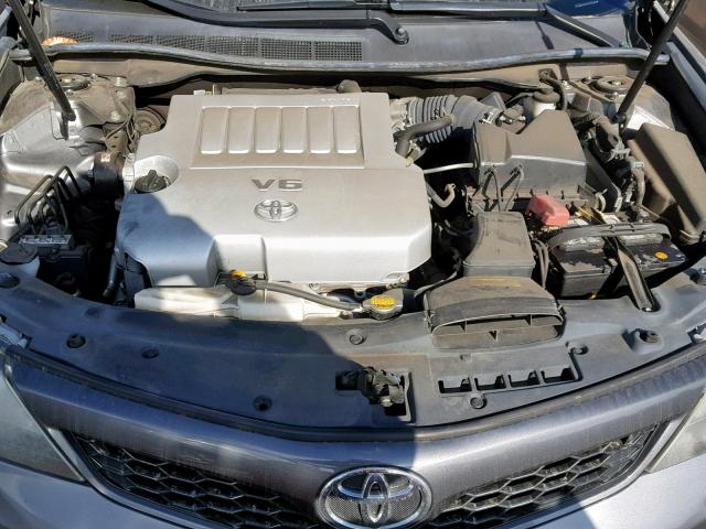 4T1BK1FK5CU502092 - 2012 TOYOTA CAMRY SE GRAY photo 7