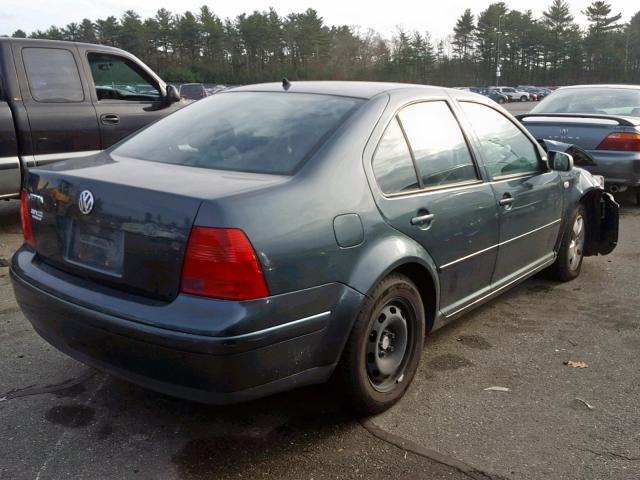 3VWSK69M63M054252 - 2003 VOLKSWAGEN JETTA GLS GREEN photo 4