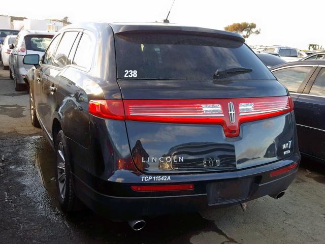 2LMHJ5NK5GBL00763 - 2016 LINCOLN MKT BLACK photo 3