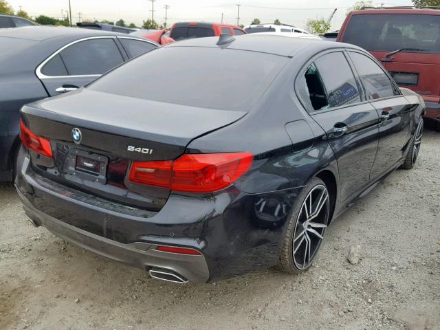 WBAJE5C38HG916305 - 2017 BMW 540 I BLACK photo 4