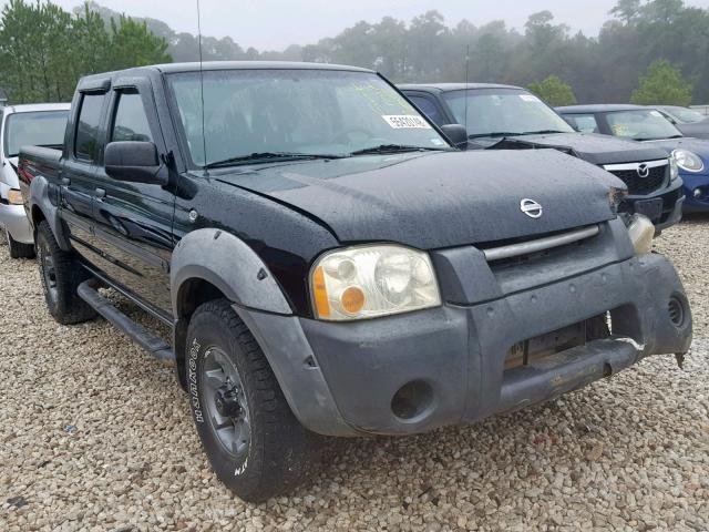 1N6ED27Y63C419679 - 2003 NISSAN FRONTIER C BLACK photo 1