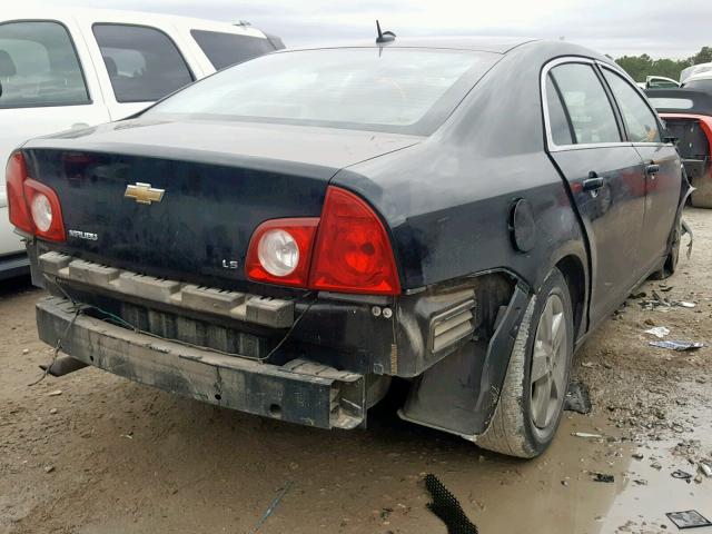 1G1ZG57B68F207940 - 2008 CHEVROLET MALIBU LS 黑色 照片 4