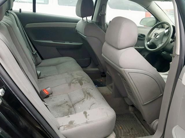 1G1ZG57B68F207940 - 2008 CHEVROLET MALIBU LS 黑色 照片 6