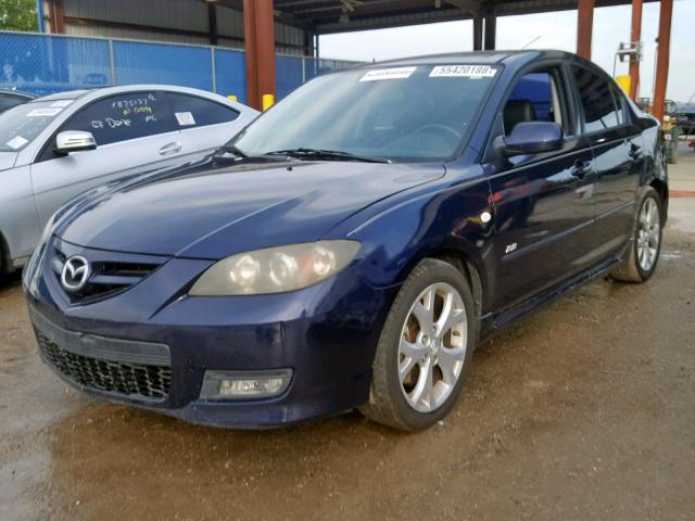 JM1BK323591192468 - 2009 MAZDA 3 S BLUE photo 2