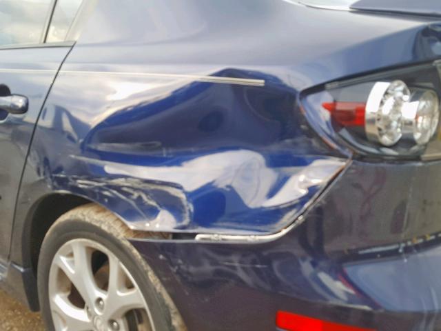 JM1BK323591192468 - 2009 MAZDA 3 S BLUE photo 9