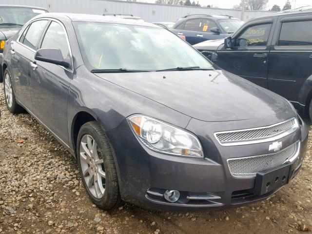 1G1ZE5EB3AF268340 - 2010 CHEVROLET MALIBU LTZ GRAY photo 1