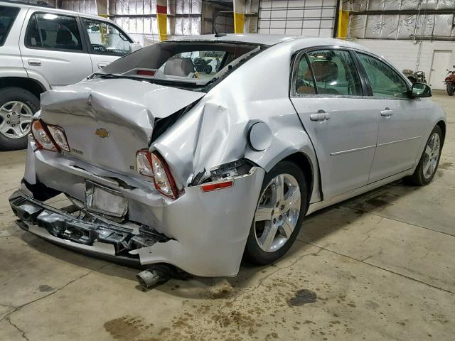 1G1ZJ577X9F185875 - 2009 CHEVROLET MALIBU 2LT SILVER photo 4