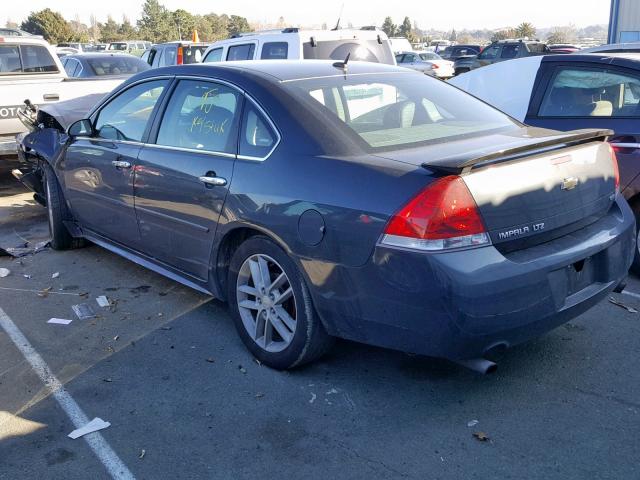 2G1WC5E32E1187442 - 2014 CHEVROLET IMPALA LIM GRAY photo 3