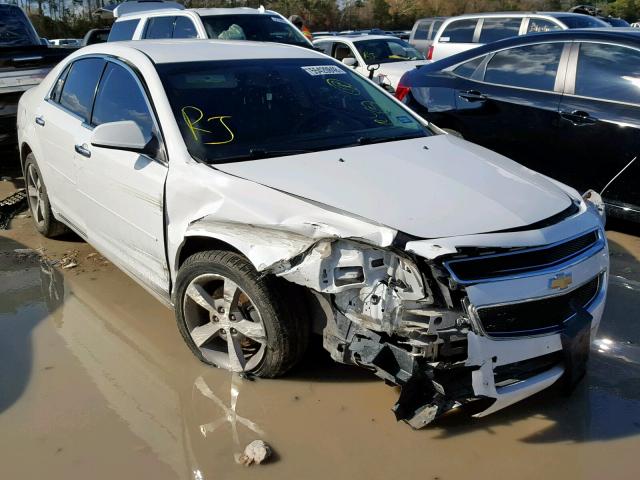 1G1ZD5E03CF384657 - 2012 CHEVROLET MALIBU 2LT WHITE photo 1