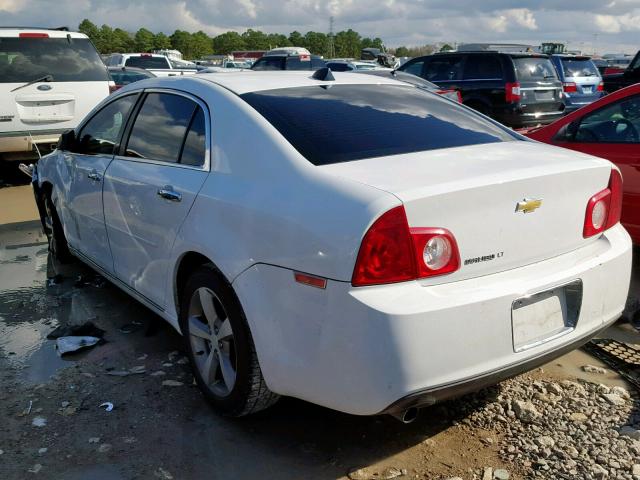 1G1ZD5E03CF384657 - 2012 CHEVROLET MALIBU 2LT WHITE photo 3