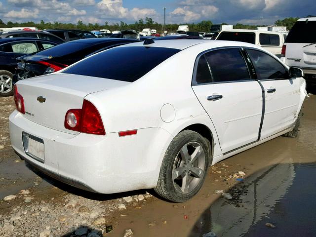 1G1ZD5E03CF384657 - 2012 CHEVROLET MALIBU 2LT WHITE photo 4