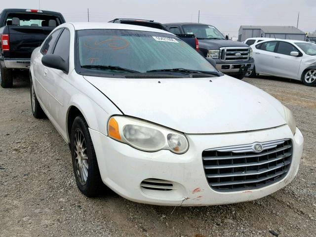 1C3EL46J14N373064 - 2004 CHRYSLER SEBRING LX WHITE photo 1