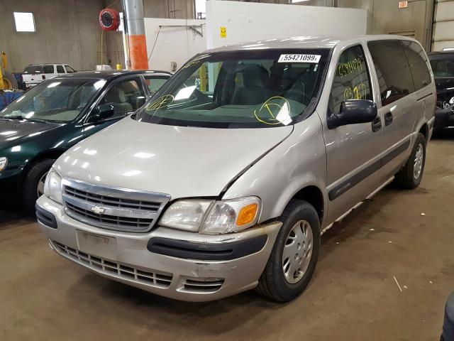 1GNDX03E74D187991 - 2004 CHEVROLET VENTURE SILVER photo 2