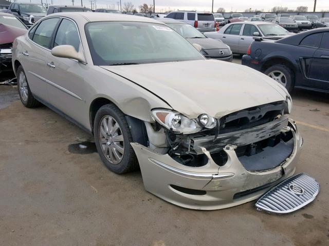 2G4WC582381364123 - 2008 BUICK LACROSSE C GOLD photo 1