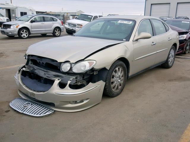 2G4WC582381364123 - 2008 BUICK LACROSSE C GOLD photo 2