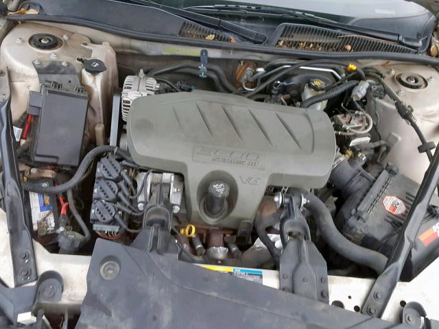 2G4WC582381364123 - 2008 BUICK LACROSSE C GOLD photo 7