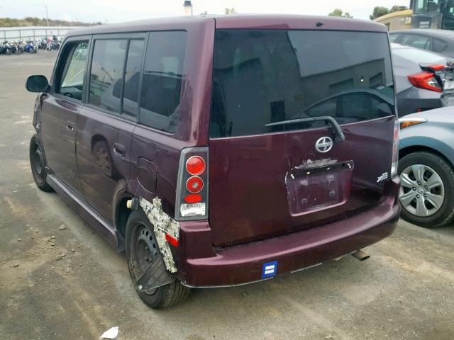 JTLKT324464047667 - 2006 TOYOTA SCION XB 紫色 照片 3