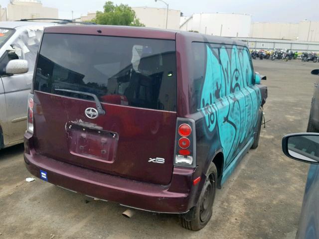 JTLKT324464047667 - 2006 TOYOTA SCION XB 紫色 照片 4