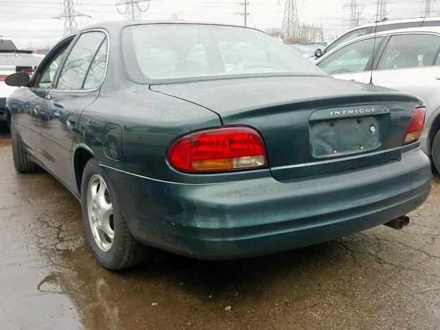 1G3WH52K0WF358350 - 1998 OLDSMOBILE INTRIGUE GREEN photo 3